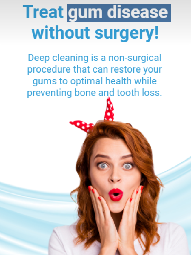 Treat gum disease without surgery!